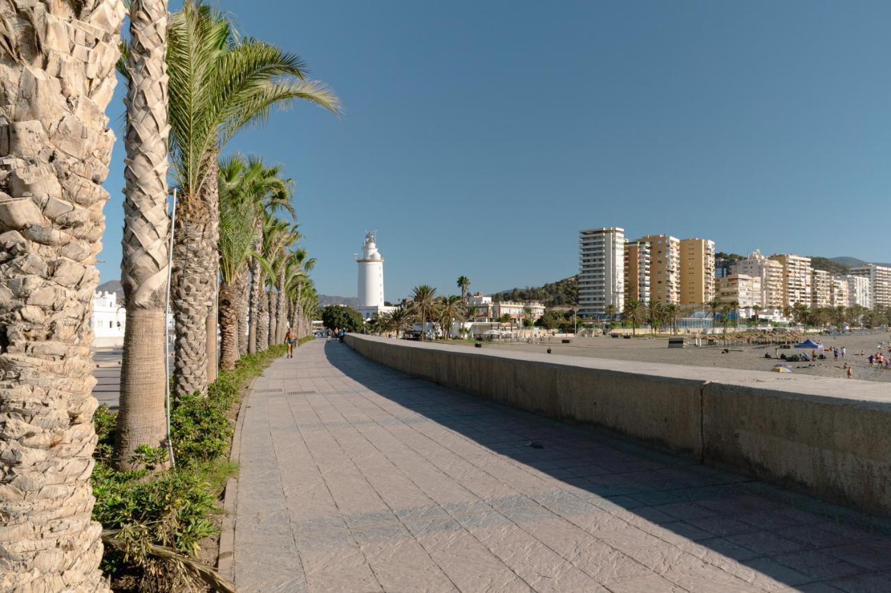 Beach House Apartment, Playa Malagueta Málaga Exterior foto